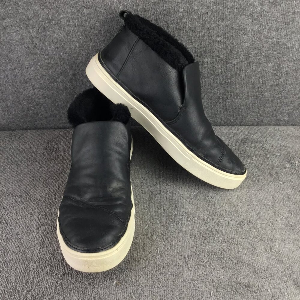 TOMS‎ Paxton Faux Fur Women's Shoes US Size 8 Black